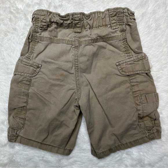 Genuine Kids Cargo Shorts Khaki Tan Size 4T - Picture 11 of 16